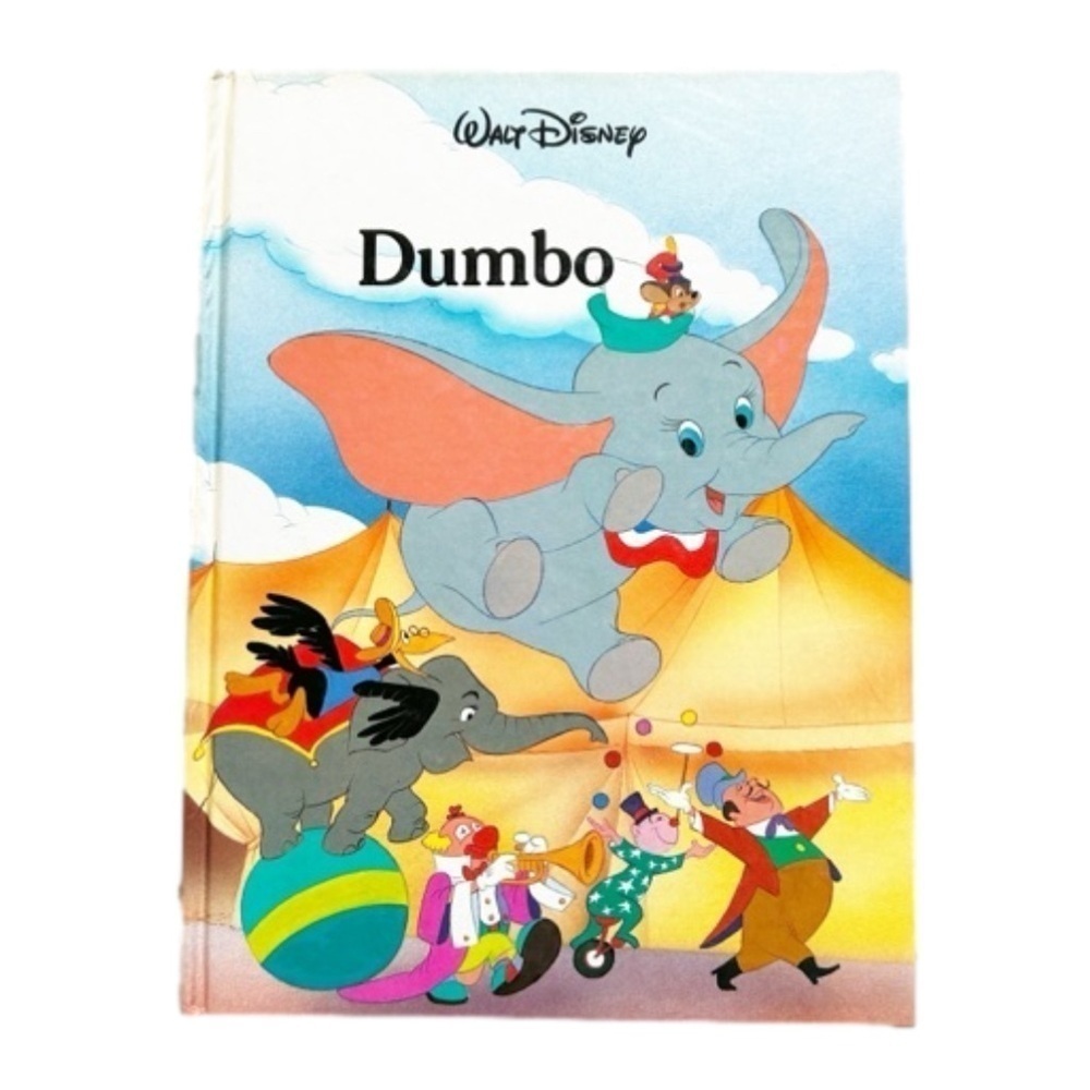 1986 Walt Disney’s Dumbo Oversized Hardcover Book Bundle and Save